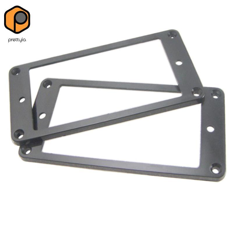 [สวย] กรอบยึดปิ๊กอัพ Humbucker แบบแบนพลาสติก 2 ชิ้นสําหรับกีตาร์ไฟฟ้า 4x4 มม.