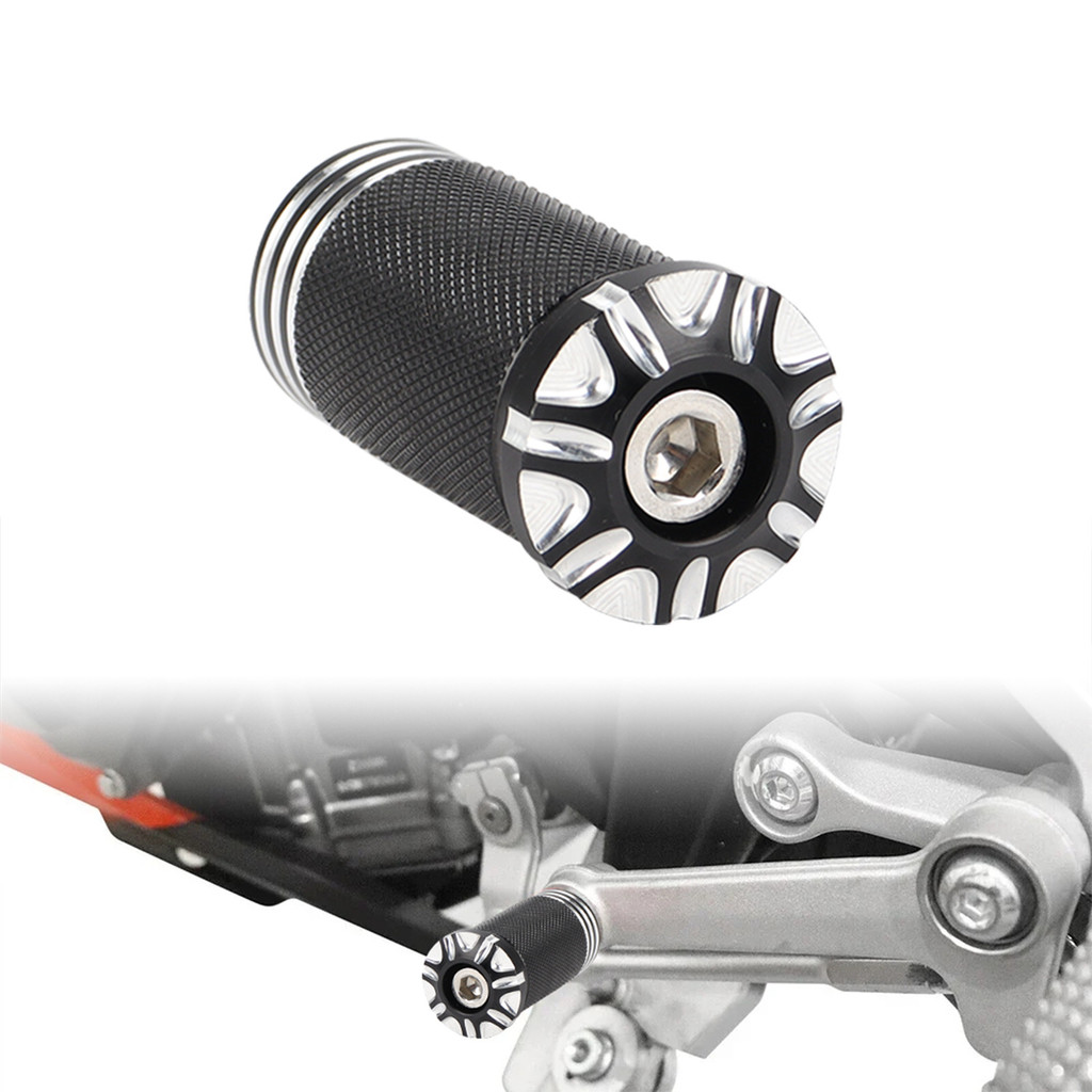 ฮาร์เลย์ 750 XL883/1200 ไดนา แฟตบอย โร้ดคิง เฮียร์ ปรับแต่ง CNC ที่วางเท้า หัวเปลี่ยนเกียร์