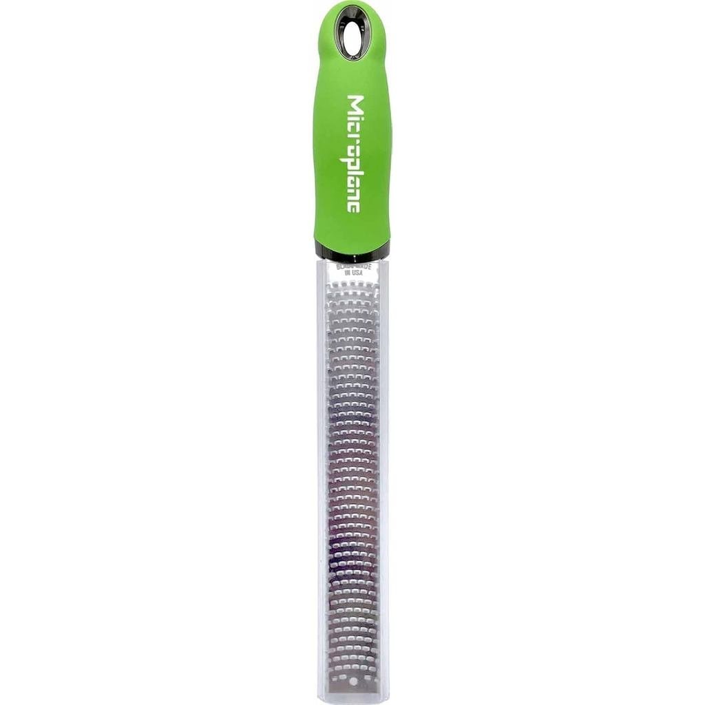 Microplane Premium Classic Series Lime Zester and Parmesan Grater (Green)