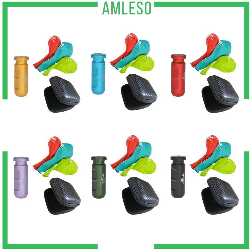 [Amleso] แบบพกพา Apnea หู Equalization Apnea เทรนเนอร์สมดุลความดันหูพร้อมกล่องเก็บเครื่องมือฝึกเสริม