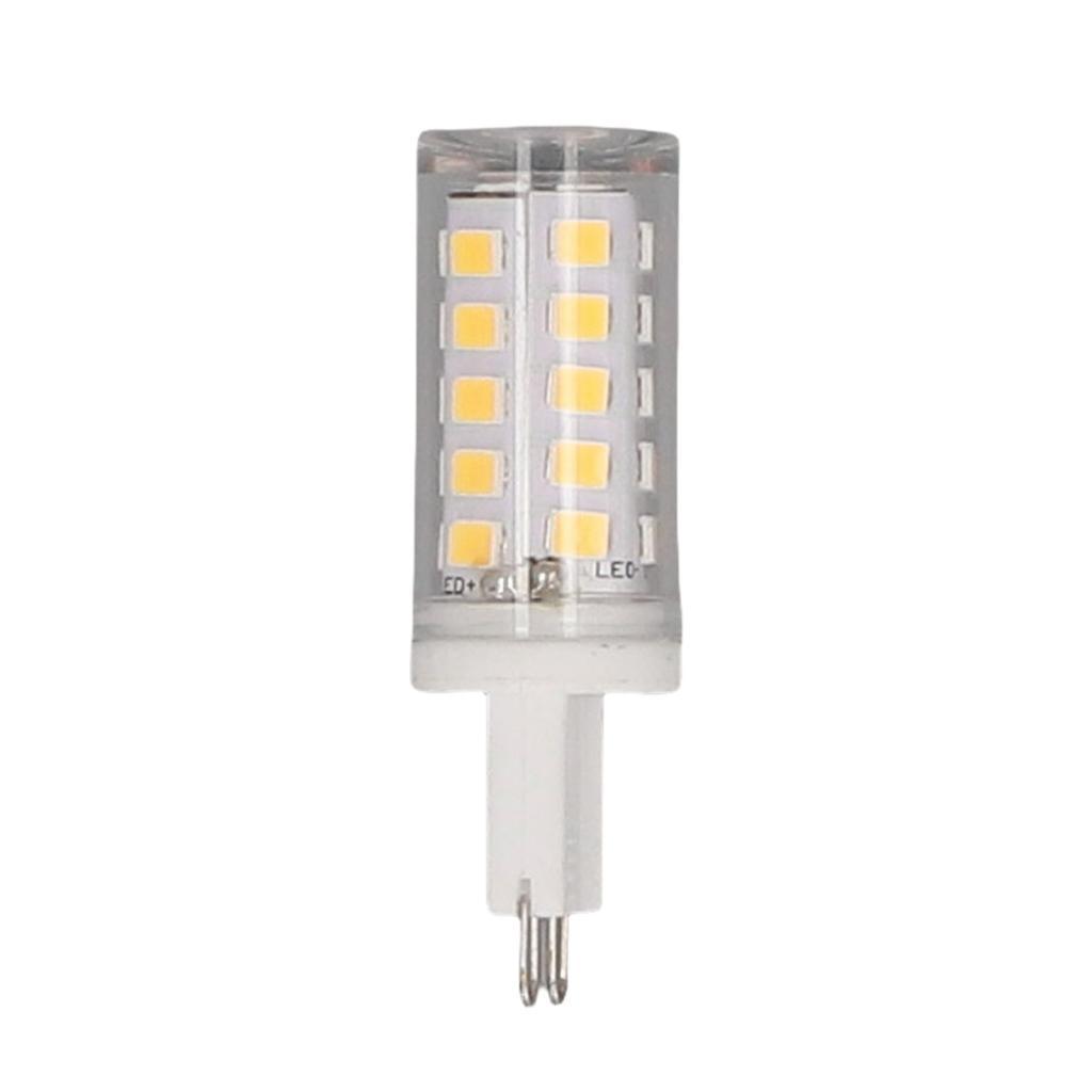 Lilishop Xuuyuu G9 หลอดไฟ LED 5 แพ็คฐาน 230V หลอดไฟข้าวโพดไม่หรี่แสงได้สำหรับเพดานใต้ตู้