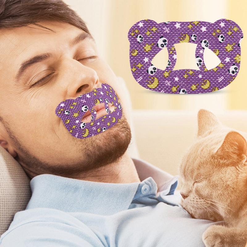 Hth 30ชิ้นเด็กปากเทปสําหรับนอนป้องกันการนอนกรนแถบนอนหลับป้องกันการนอนกรนเทปนอนหลับดีกว่าจมูกหายใจปรั