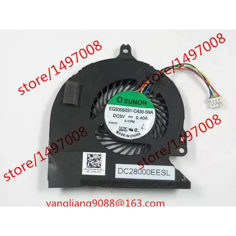 SUNON EG50050S1-C430-S9A DC 5V 0.40A พัดลมเซิร์ฟเวอร์