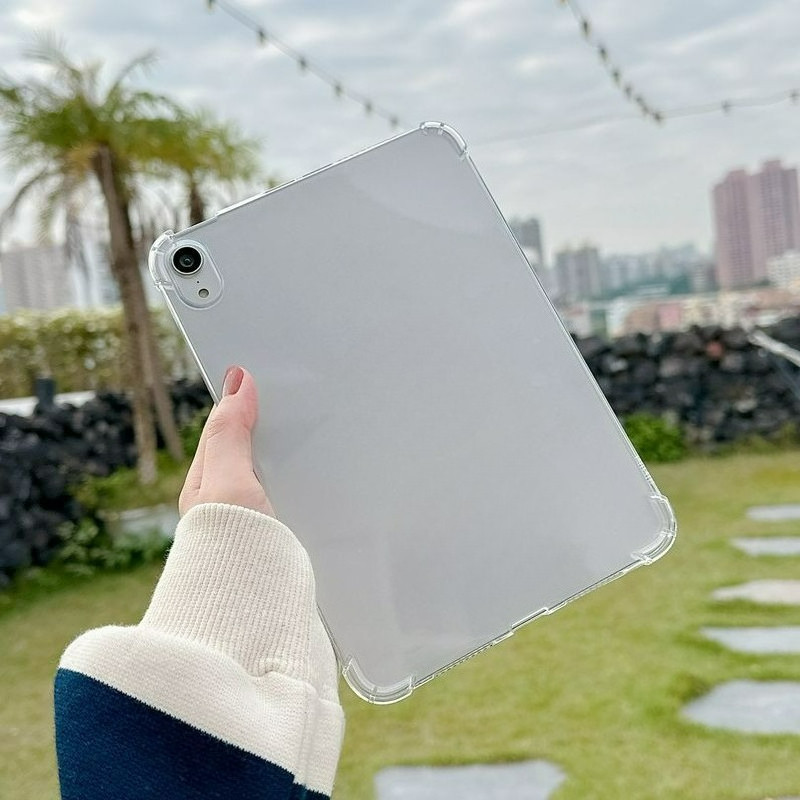 เคสแท็บแล็ต For Samsung Tab A9 A11 Plus Case Samsung S9 S10 S6 Lite S7 S8 A8 TPU โปร่งแสงสูง กันกระแทกได้ทั้งสี่มุม