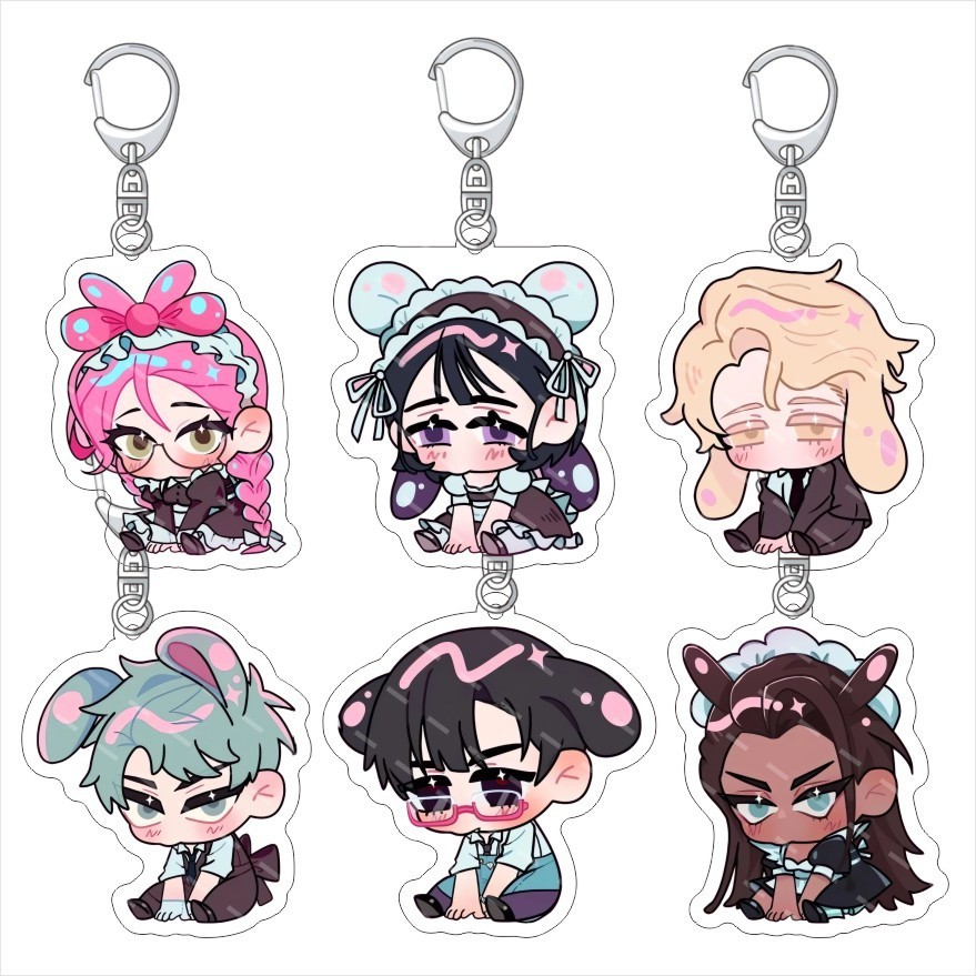 < ALIEN STAGE > พวงกุญแจอะคริลิค Suae ALIENS STAGE ALIEN STAGE จี้อะคริลิค