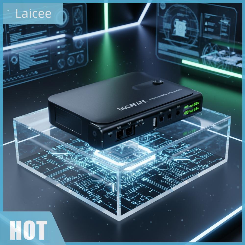 [Laicee.th] UPS Uninterruptible Power รองรับ 5V/9V/12V Multi-Voltage Mini DC UPS สํารองแบตเตอรี่สําห