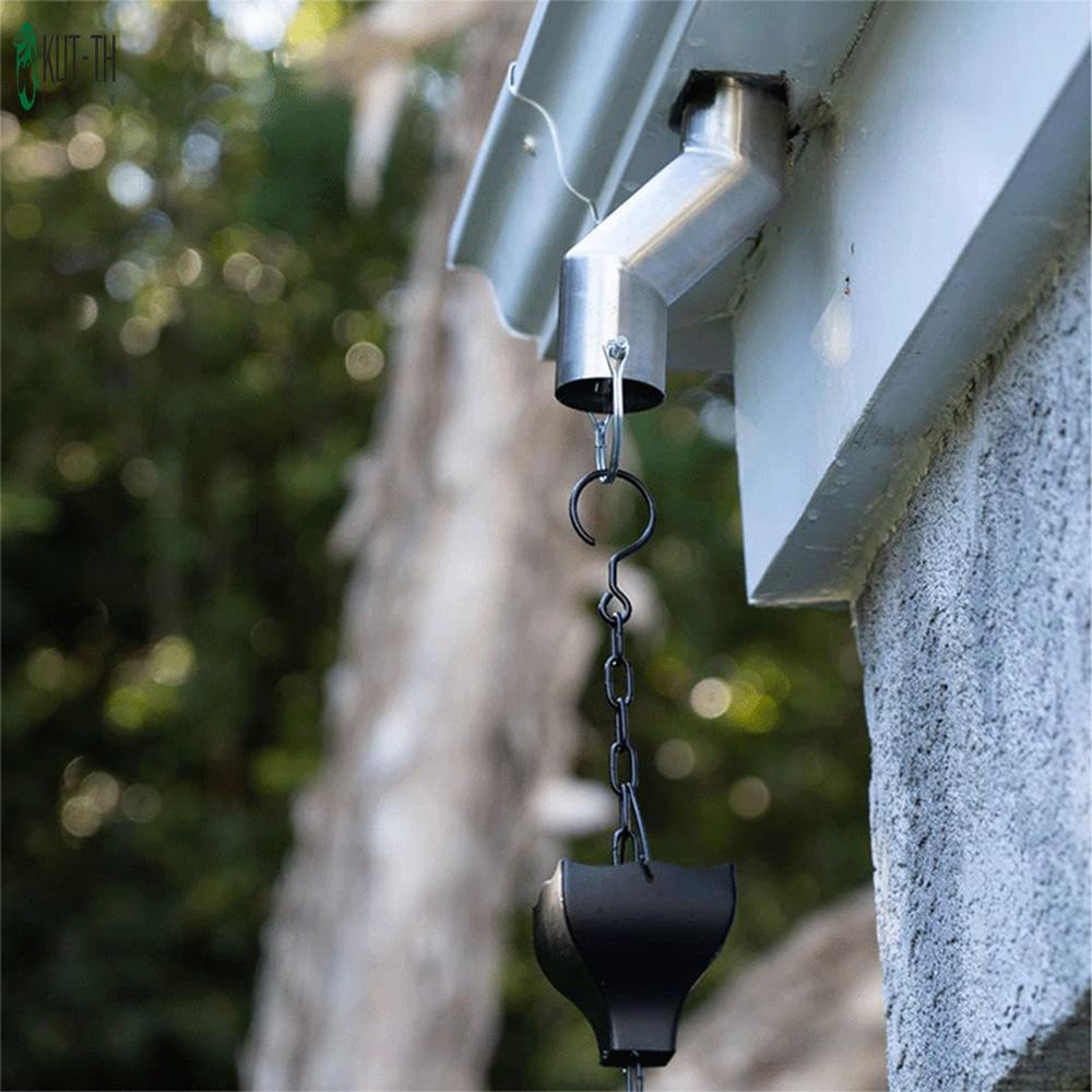 Rain Chain Gutter Adapter Kit สแตนเลส Rain Chain Gutter Adapter สําหรับอุปกรณ์เสริมโซ่ฝนกลางแจ้ง