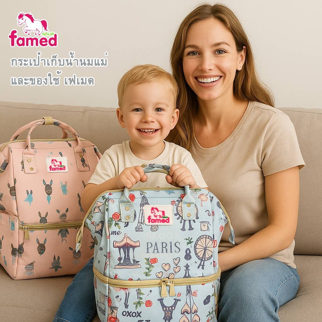 กระเป๋าเก็บความเย็น Famed ใส่ spectra S1 ได้