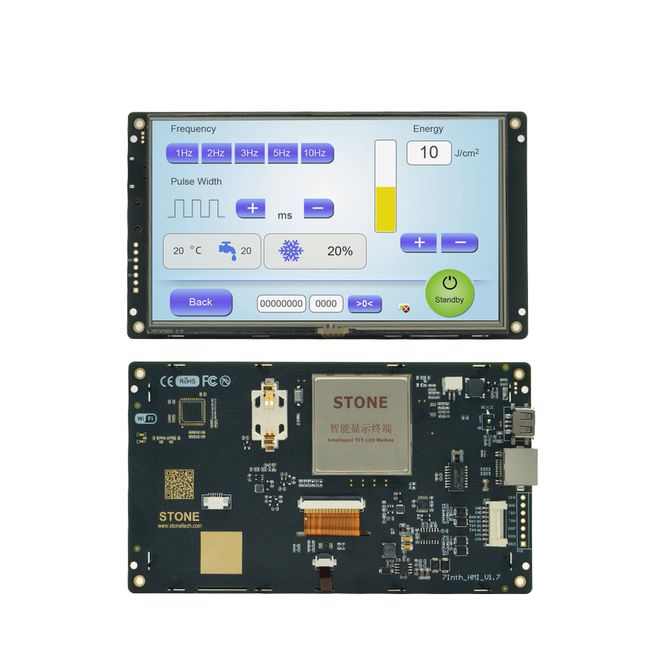 Dans Dans STONE จาก 3.5 ถึง 15.1 หน้าจอ HMI ใหม่ล่าสุด TFT LCD โมดูล Raspberry Aduino RS485 232 422 