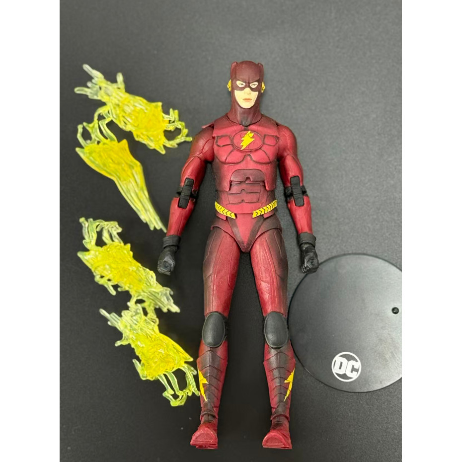 🎈   (PRE-ORDER)(no box) McFarlane DC Keston Batman Ezra Miller Flash Suit Version Action Figure