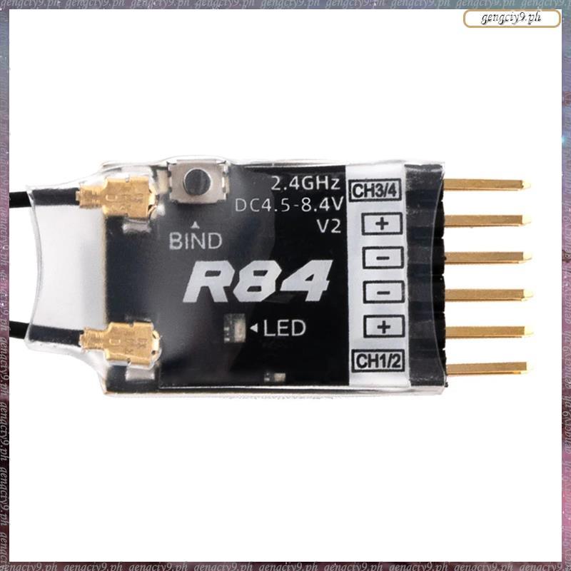 [LR] สําหรับ R84 V2 4CH ใช้งานร่วมกับ PWM RC Receiver สําหรับ D8 D16 SFHSS TX12 T16S เครื่องส่งสัญญา
