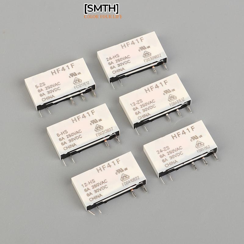[SMTH] HF41F-24-ZS HF41F-12-ZS HF41F-5-ZS HF41F-5-HS HF41F-12-HS HF41F-24-HS รีเลย์อุตสาหกรรม Submin