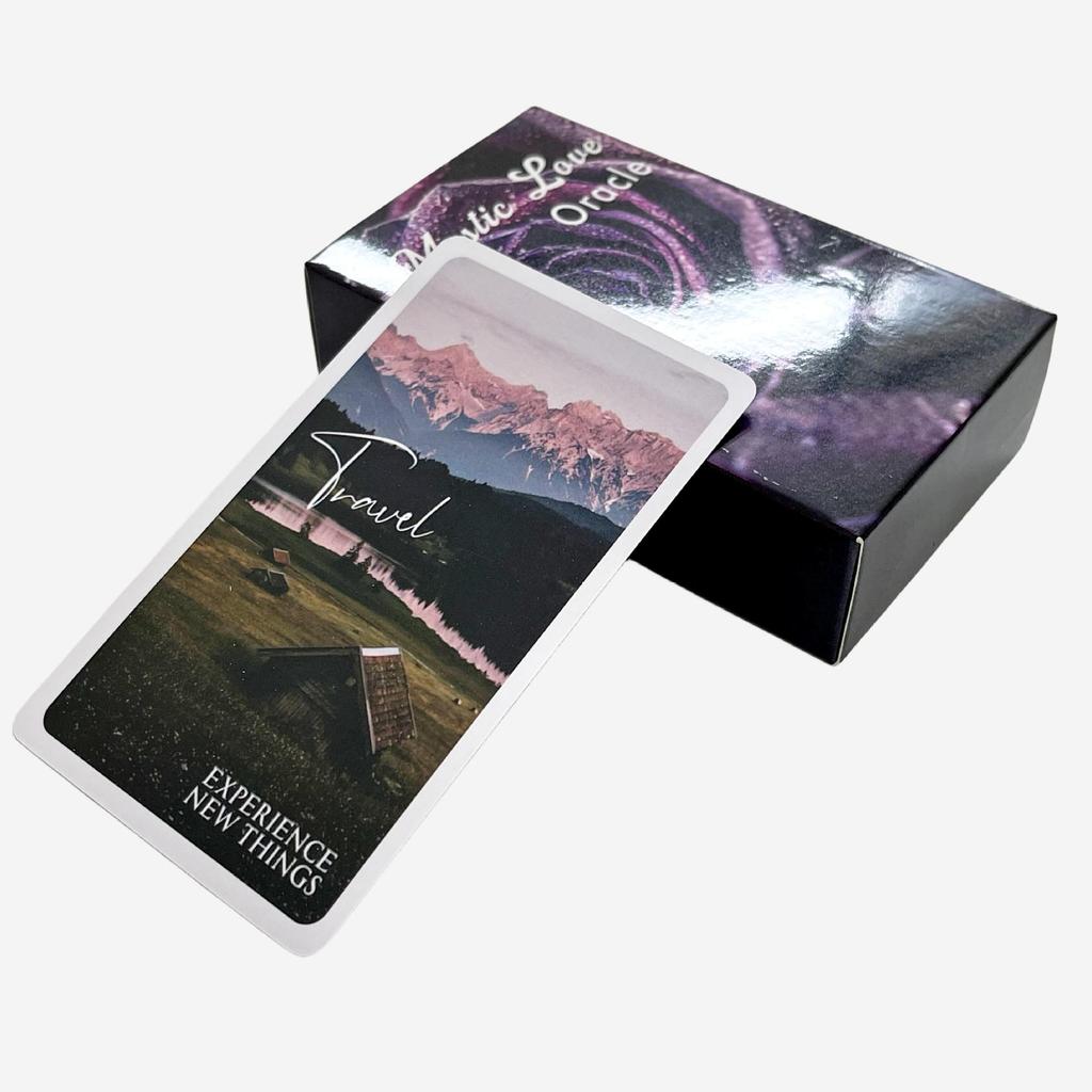 [คลังสินค้าพร้อม] เกม Mystic Love การ์ด Oracle เกมกระดานภาษาอังกฤษการ์ดเกม Mystic Love Oracle Party 