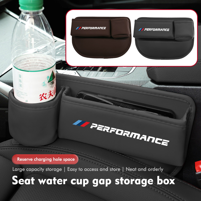 รถที่นั่ง Gap Organizer คอนโซลด้านข้างกระเป๋ากล่องเก็บโทรศัพท์ Gap Filler Universal อุปกรณ์ตกแต่งภาย