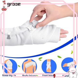 ผ้าพันแผลยืดหยุ่น 10 ชิ้น สีขาว สีน้ำตาล และสีเงิน ทำจากวัสด…