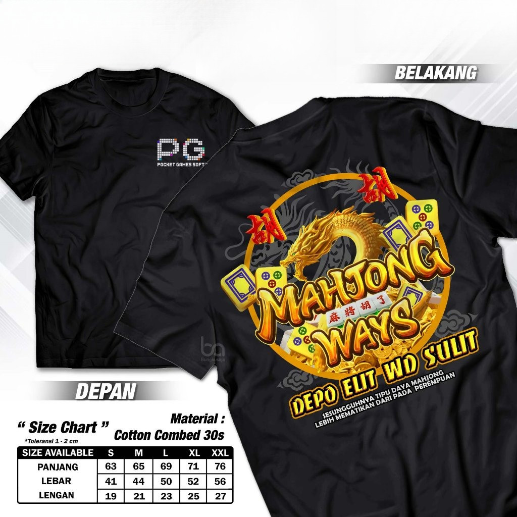 Mahjong Ways 2 Dragon PG Soft Depo Elite WD เสื้อยืดยาก - Maxwin Naga Pragmatic Play Online Game Shi
