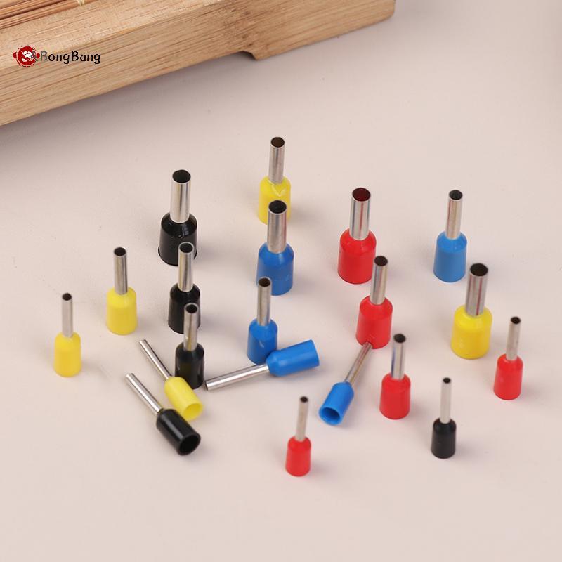 ABongBang 2 Pas (100 ชิ้น) เทอร์มินัลพิน VE0508 ​​7508 1008 1508 2508 สายไฟตัวเชื่อมต่อ จบ ดี