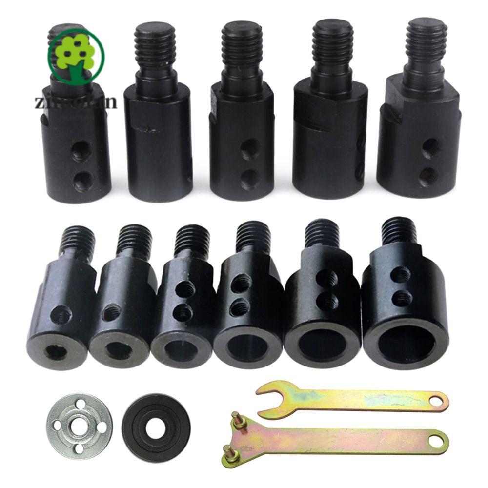 ZILUOLAN บดขัด Coupler ข้อต่อเครื่องมือ M10 5/6/8/10/12/14 มม.อะแดปเตอร์เพลามอเตอร์