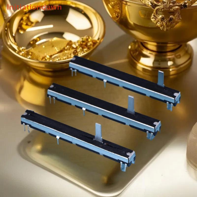 [Initiationdawn] 1 ชิ้น 75 มิลลิเมตรตรงสไลด์ Potentiometer 8 Pins A103 Double Fader A10K Soundcraft 