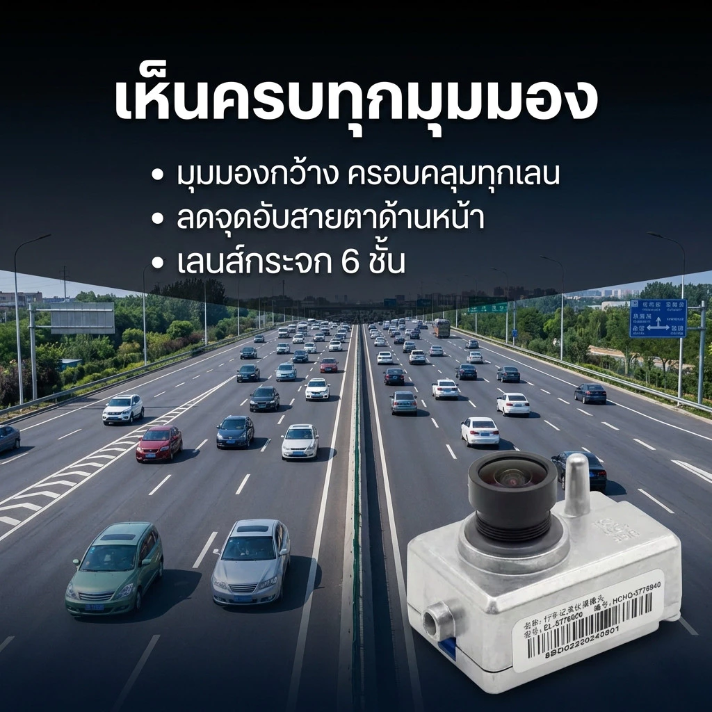 【ถูกที่สุด】กล้องติดหน้ารถสําหรับ BYD Dolphin Seal  sealion 7 / 6 DM-i /  Dash Cam ADAS รถติดตั้งเครื่องบันทึกกล้องรถยนต์ thumbnail 6