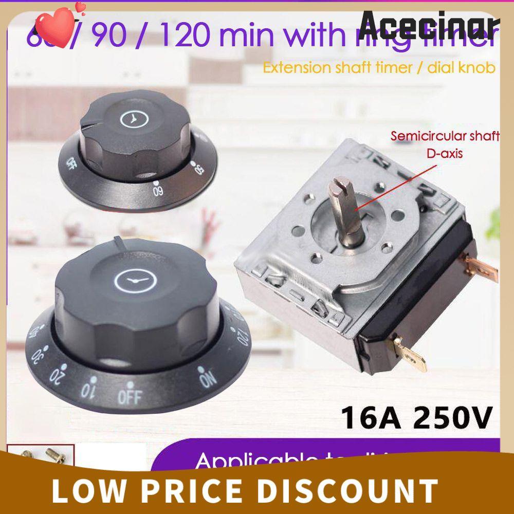 ACECINAR Timer Switch 60/90/120min Professional หม้อหุงข้าวลูกบิด