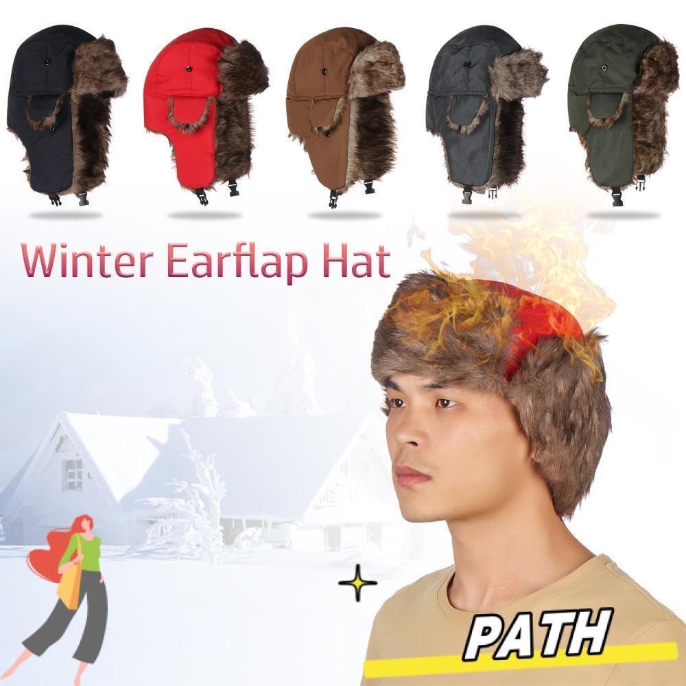 หมวกหูกันหนาวแบบ Russian Ushanka
