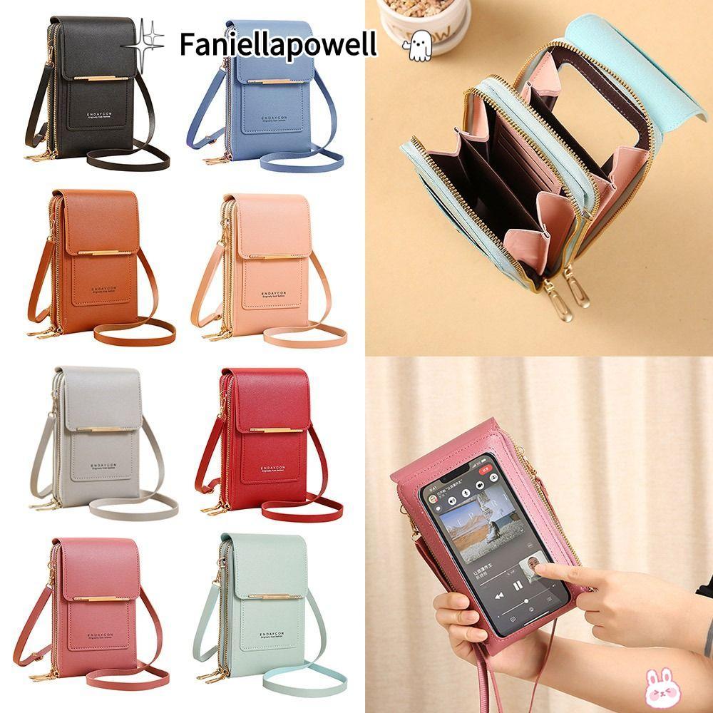 FANIELLAPOWELL กระเป๋าถือผู้หญิง กันขโมย RFID