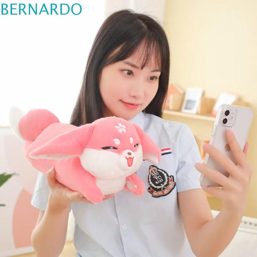 BERNARDO Yae Miko ของเล่นตุ๊กตา, น่ารัก Kawaii อะนิเมะสไตล์ Genshin Impact Plush, Plushies ตุ๊กตาวัส