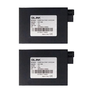 GLINK GCVT-08 Fiber to Lan Media Converter 10/100 MB 20Km (2pcs/1Set)