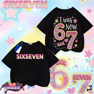 ครึ่งราคา ผ้าฝ้ายแท้ 100% ซีรี่ส์มีมสุดฮิต SIX-SEVEN พิมพ์ลายคุณภาพสูง สไตล์เกาหลีเรียบง่าย ซีรี่ส์ลายใหญ่ เหมาะสำหรับทุ