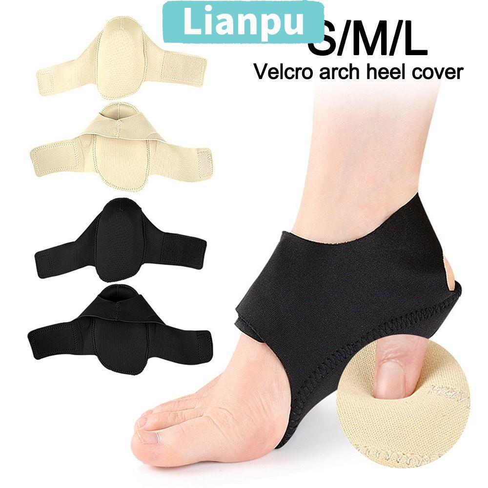 LIANPU ตัวป้องกันส้นเท้า, Achilles Tendonitis Plantar Fasciitis Relief Heel Support Cushion, Soft กั
