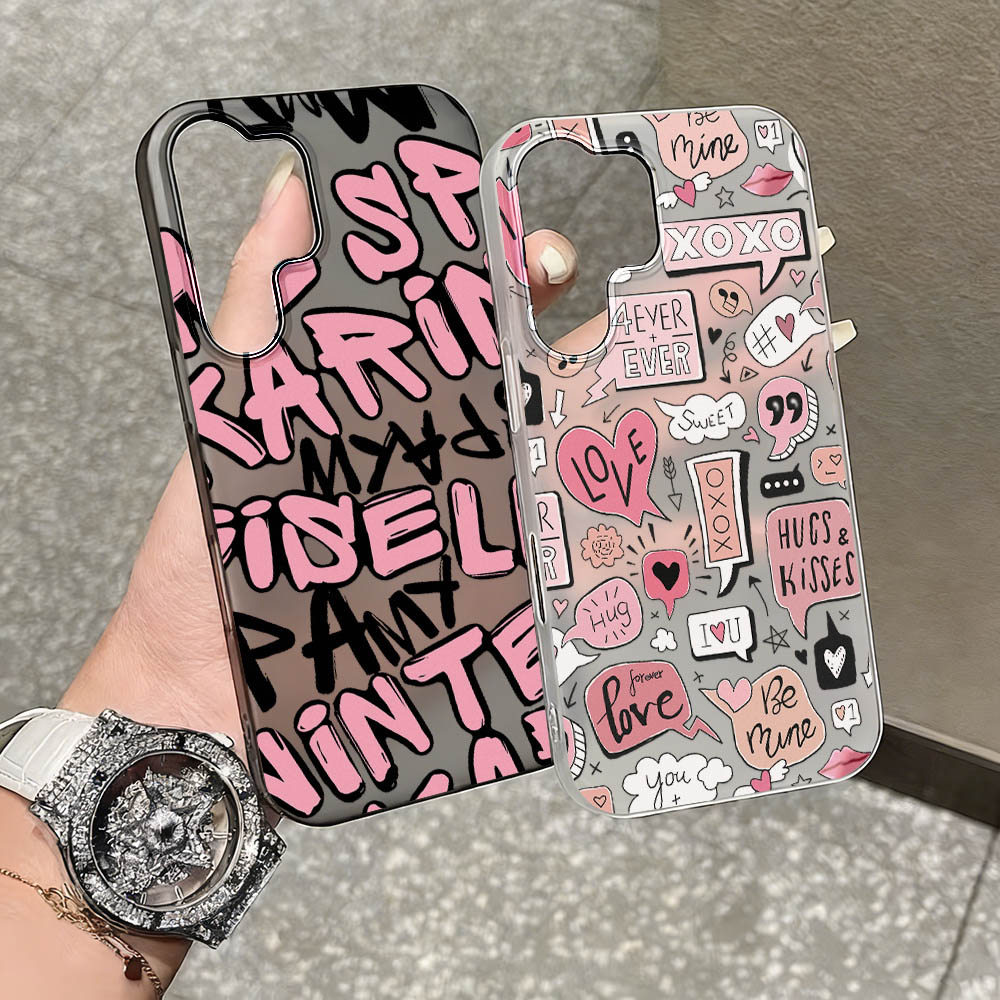 เคสโทรศัพท์ for Samsung A56 A55 Case Samsung A07 A35 A05S A16 A17 A36 A15 S24 S25 S26 Ultra A54 A34 A53 A26 น้ำค้างแข็ง – โปรปัง