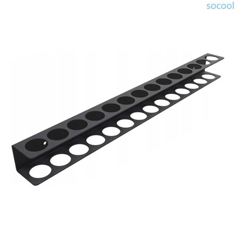 Soc * Streamlined Wall Tool Organizer Rack สําหรับเครื่องมือมือไขควงเหล็ก Plier Organizer สําหรับเพิ