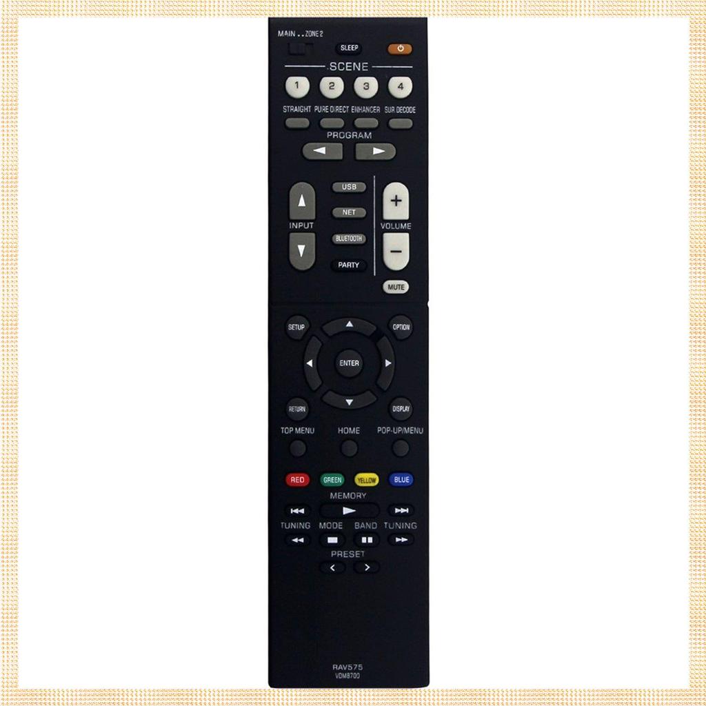 [1ejafnkblh.ph] รีโมทคอนโทรล RAV575 สําหรับ RXV6A TSR700 700 ระบบรับสัญญาณ RX-V6A -700 VDM87000
