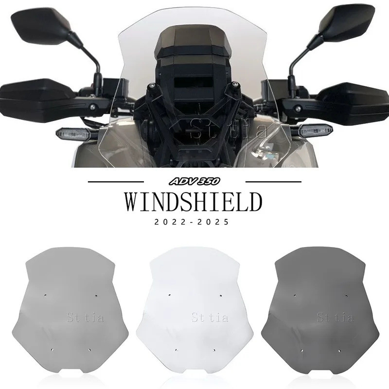 ADV350 สําหรับ HONDA Adv350 adv350 ADV 350 2022 2023 2024 2025 กระจกรถจักรยานยนต์ Fairing กระจก