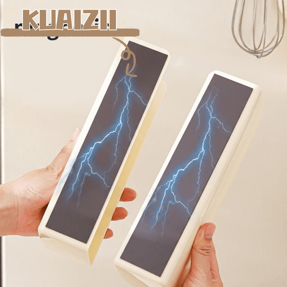 KUAIZII กล่องทิชชู่แม่เหล็ก, แม่เหล็กตู้เย็นสะดวกและใช้งานได้จริงกล่องกระดาษดูดแม่เหล็ก, หลากสีไม่มีเจาะหลายขนาดกล่องกระดาษทิชชูบ้าน