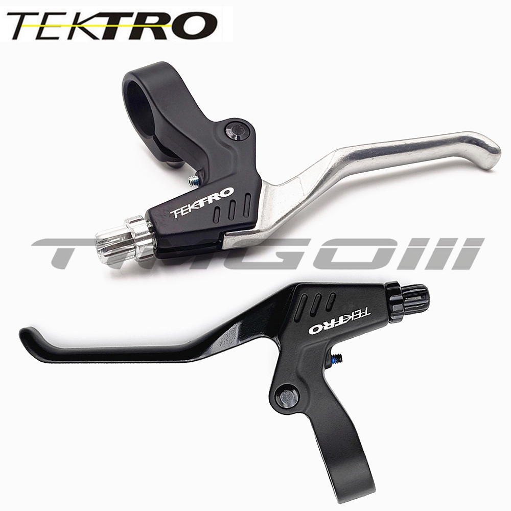 Tektro TK374 คันเบรคสําหรับ V-Brake ดิสก์เบรกกล 3 นิ้วอลูมิเนียมอัลลอยด์ซ้ายขวาชุด