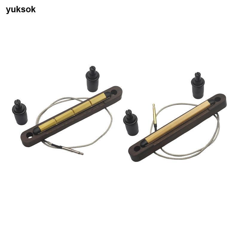 [yuksok] Bass Pickup Piezo Pickup Bar Acoustic Bass Pickup Bar Bridge สําหรับ Bass Pickup Bar 2.5 มม