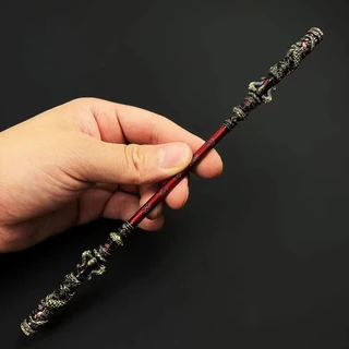 Black Myth Wukong เกม Sun Wukong golden cudgel รุ่นวัสดุเหล็ก Monkey King หัตถกรรม 22/30 ซม