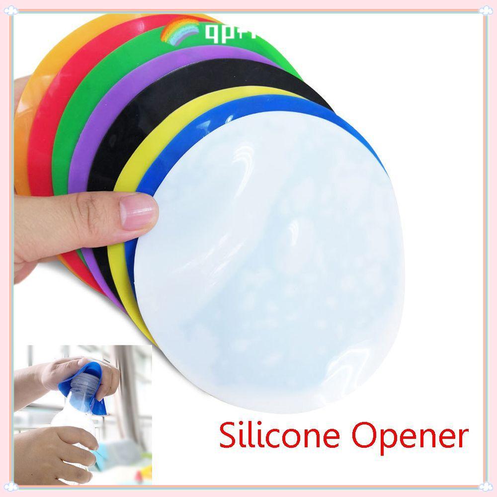 QPFKHT85 แผ่นรองเปิดซิลิโคน Round Home & Kitchen Gadgets ฝาปิดขวด