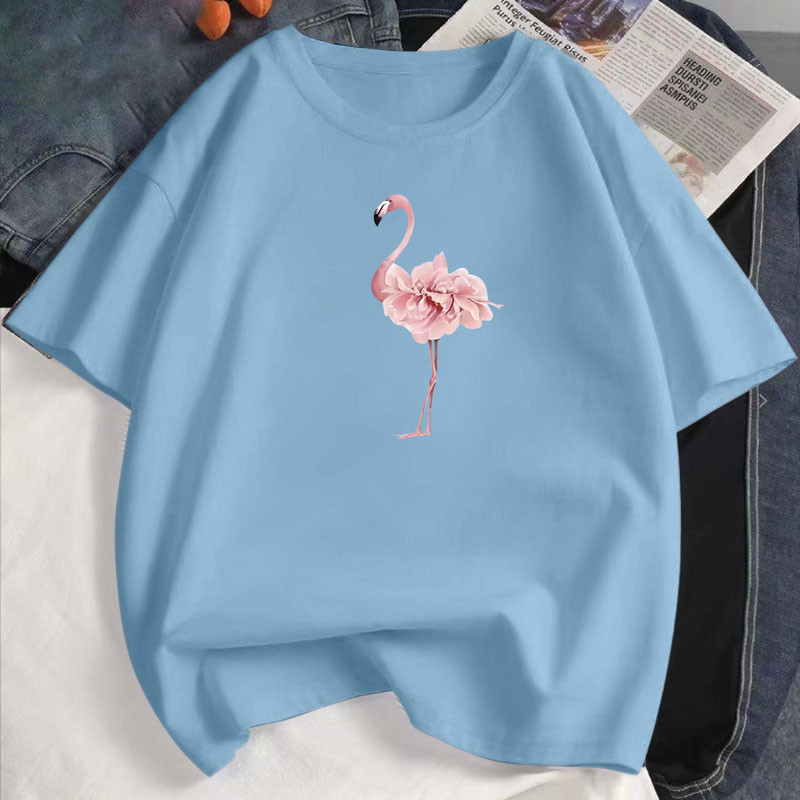 แฟชั่นWomen's T-Shirts Same Style for Men and Women. Popular Poly-Blend T-Shirts. Women's T-Shirts. 