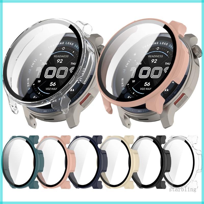 Star Watch Case พร้อมฟิล์มกระจกนิรภัยสําหรับ Balance 2 Protector Cover Smartwatch ฟิล์มกันรอยหน้าจอ 