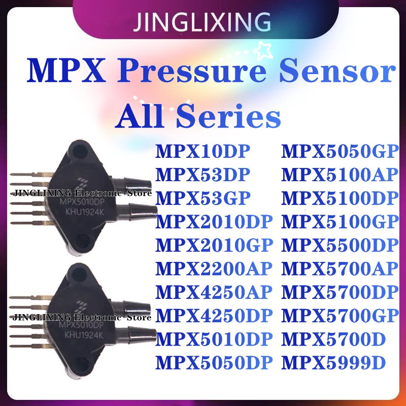 1 ชิ้น/ล็อตใหม่เดิม MPX10DP MPX53DP MPX2010DP MPX4250AP MPX4250DP MPX5010DP MPX5100AP MPX5100DP MPX5