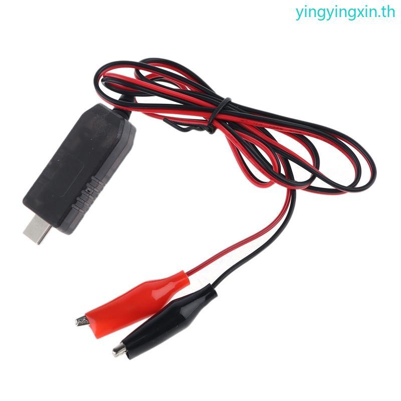 YIN เปลี่ยน 2x 1 5VD AAA Eliminator USB C 5V ถึง 3V Step-down Cable 1M