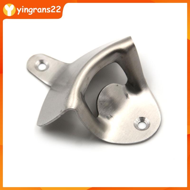 [YR2] สแตนเลสติดผนังบาร์แก้วเบียร์ที่เปิดขวด YYS