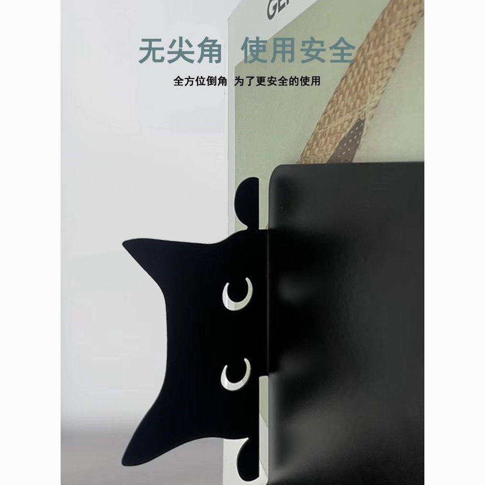 New Product#Creative cat bookshelf divider, office book stand, book holder, student book storage she
