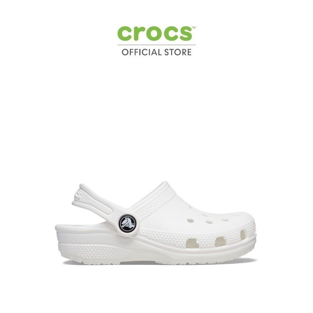 CROCS รองเท้าลำลองเด็ก TODDLER CLASSIC CLOG รุ่น 206990100 - WHITE