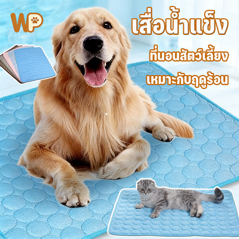 WePet เสื่อน้ําแข็ง ที่นอนเย็น เบาะเย็นแมว เสื่อน้ําแข็ง ที่นอนเย็น แผ่นเย็นหมา ที่นอนสัตว์เลี้ยง เหมาะกับฤดูร้อน