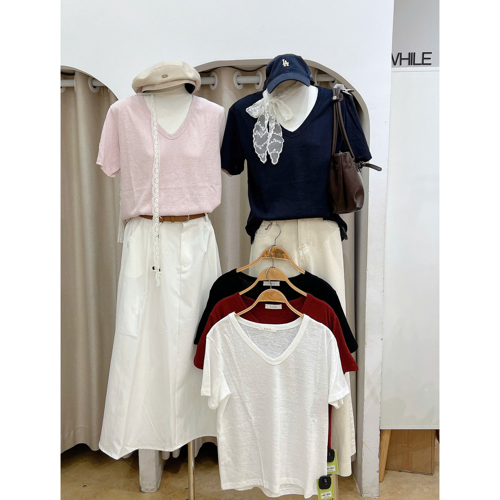 เสื้อยืดคอเต่าผู้หญิง 8338 Sunríe NBC 03303