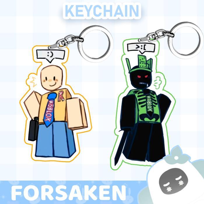Ganci / Gantungan Kunci Akrilk ROBLOX FORSAKEN JOHN DOE & 1X1X1X1 - (1) JOHN DOE